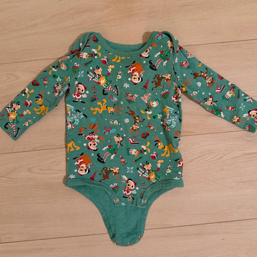 Disney world Christmas onesie 12-18months